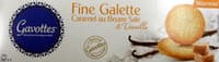 Gavottes fine galette caramel au beurre salé & vanille
