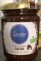Pate à tartiner cacao aux éclats de crêpe dentelle