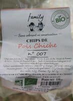 Chips de pois chiche