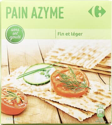 Pain azyme