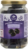 Olives noires À la grecque