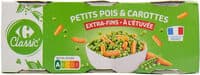 Petits pois & carottes Extra-fins À l'étuvée