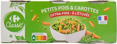 Petits pois & carottes Extra-fins À l'étuvée