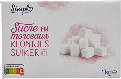 Sucre en morceaux