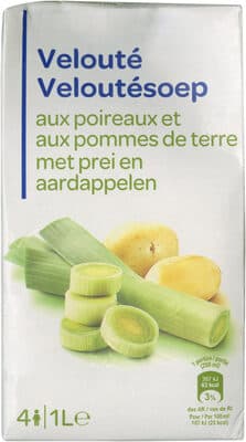 Velouté aux poireaux et pommes de terre
