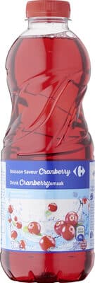 Boisson Saveur Cranberry