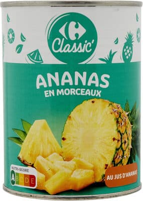 Ananas en morceaux
