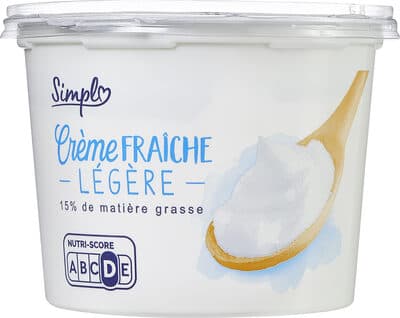 Crème fraîche légère