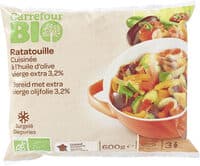 Ratatouille cuisinée à l'huile d'olive vierge extra 3,2% Bio