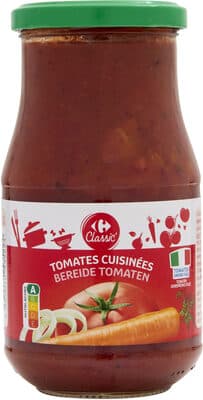 Tomates cuisinées