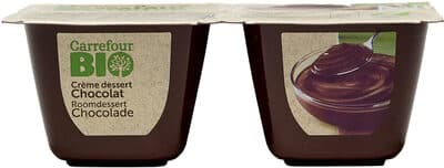 Crème dessert chocolat