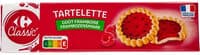 Tartelette goût framboise