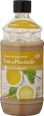 Sauce vinaigrette forte en moutarde