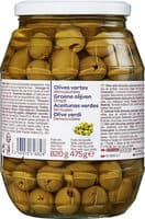 Olives vertes dénoyautées