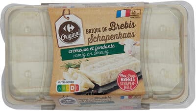 Brique de brebis doux et crémeux