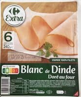 Blanc de Dinde Doré au four