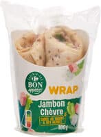 Wrap Jambon Chèvre