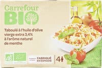 Taboulé aux tomates fraîches.