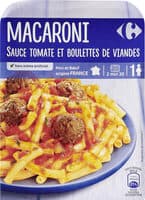 Macaroni boulettes SAUCE TOMATE