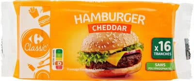 HAMBURGER Fromage Fondu au Cheddar