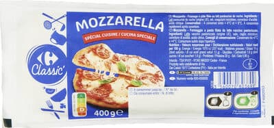 Mozzarella cucina speciale