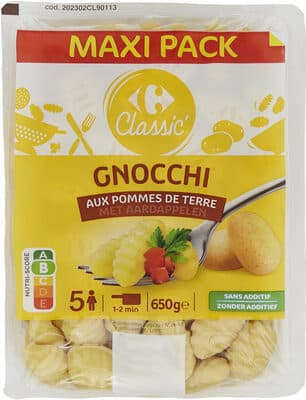 Gnocchi de Pommes de Terre