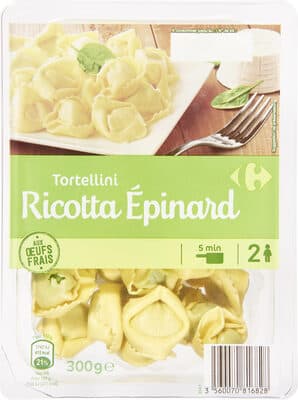 Tortellini Ricotta & Epinard