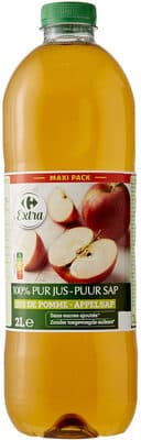 Jus de pomme 100% pur jus