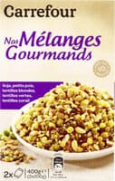 Lentilles gourmandes Petits pois & soja