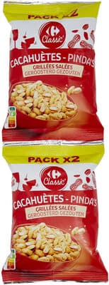 Cacahuètes grillées salées