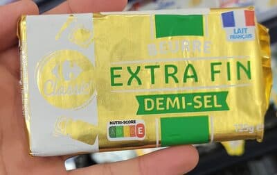 Beurre extra fin