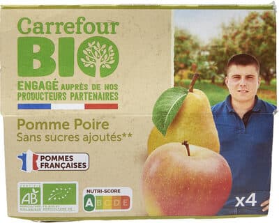 Purée de pommes poires (sans sucres ajoutés)
