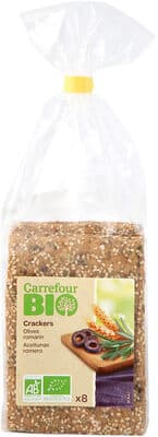 Crackers aceitunas bio