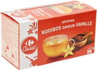 Infusion rooibos saveur vanille