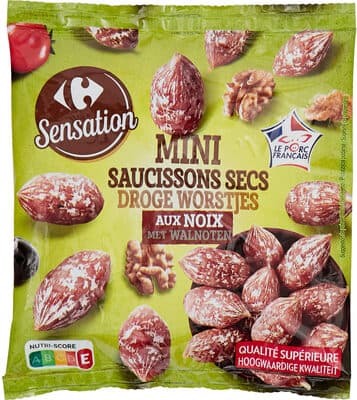Saucissons secs mini noix