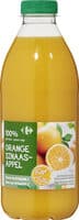 100% Pur jus orange Avec pulpe
