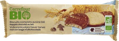Biscuits complets avoine