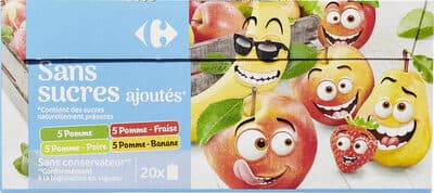 FRUIT &Cie POMME FRAISE