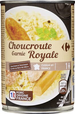 Choucroute garnie royale