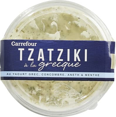 TZATZIKI Au yaourt à la grecque, concombres & aneth