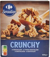 Crunchy 3 chocolates