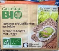 Tartines croustillantes au Seigle