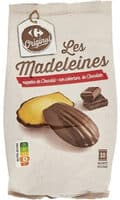 Les Madeleines nappées de Chocolat au lait