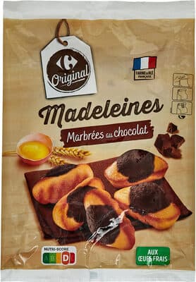 Madeleines Marbrées