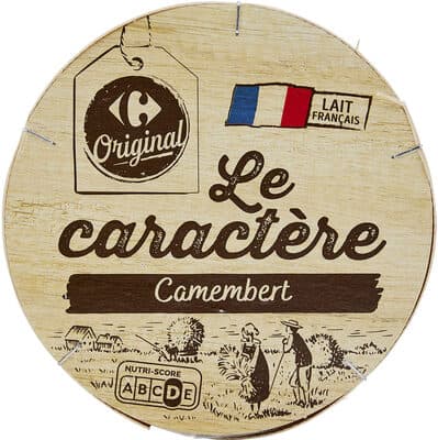 Le caractère Camembert