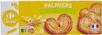 Palmiers Aux zestes de citron confits