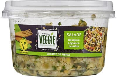 BOULGOUR Légumes, lentilles