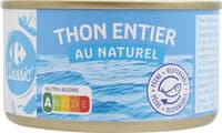 Thon entier au naturel