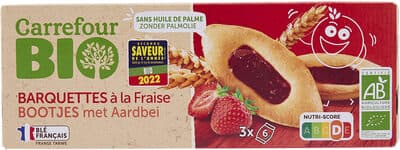 Barquettes à la fraise