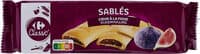 Sablés Coeur à la figue